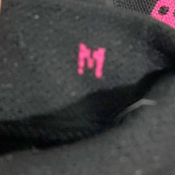 Pair Black Knee-High Compression Sports Socks with Wrapped Candy Print🟠🟣⚫️🟢💗 - Picture 3 of 4